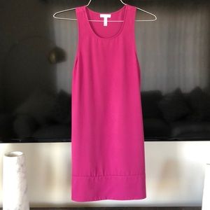 Magenta crepe boutique dress